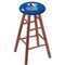 Holland Bar Stool Co Oak Bar Stool, Medium Finish, Eastern Illinois Seat RC30OSMed - alternate 1